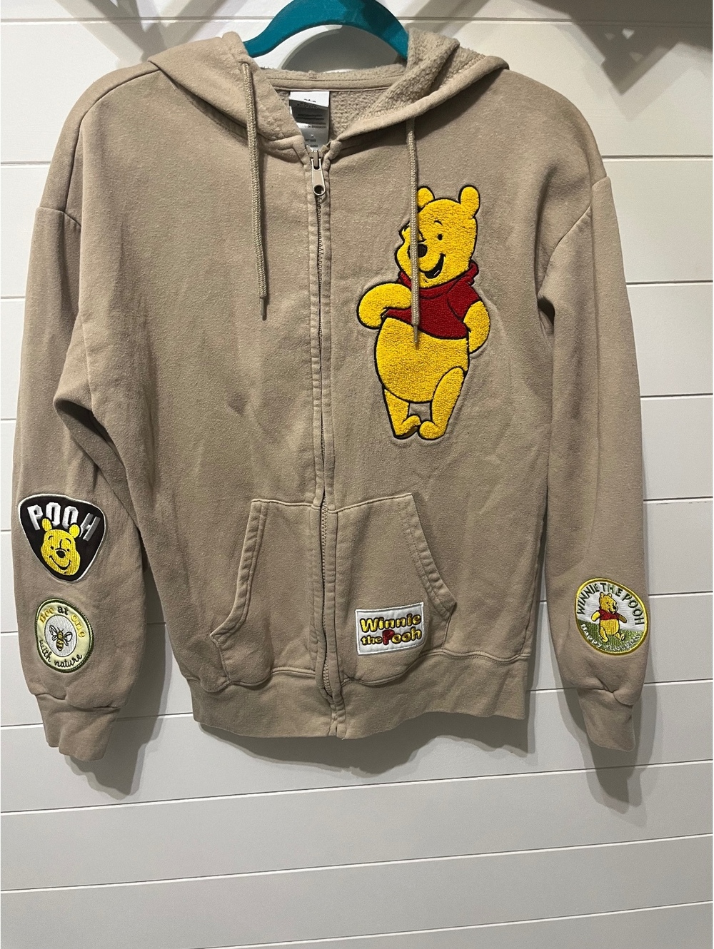 Disney Winnie the Pooh  Zip-Up Hoodie Sweatshirt